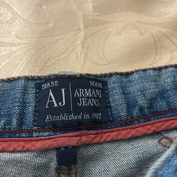Armani Men’s Distressed Jeans. J45 Regular. 34x34 - Picture 2 of 9